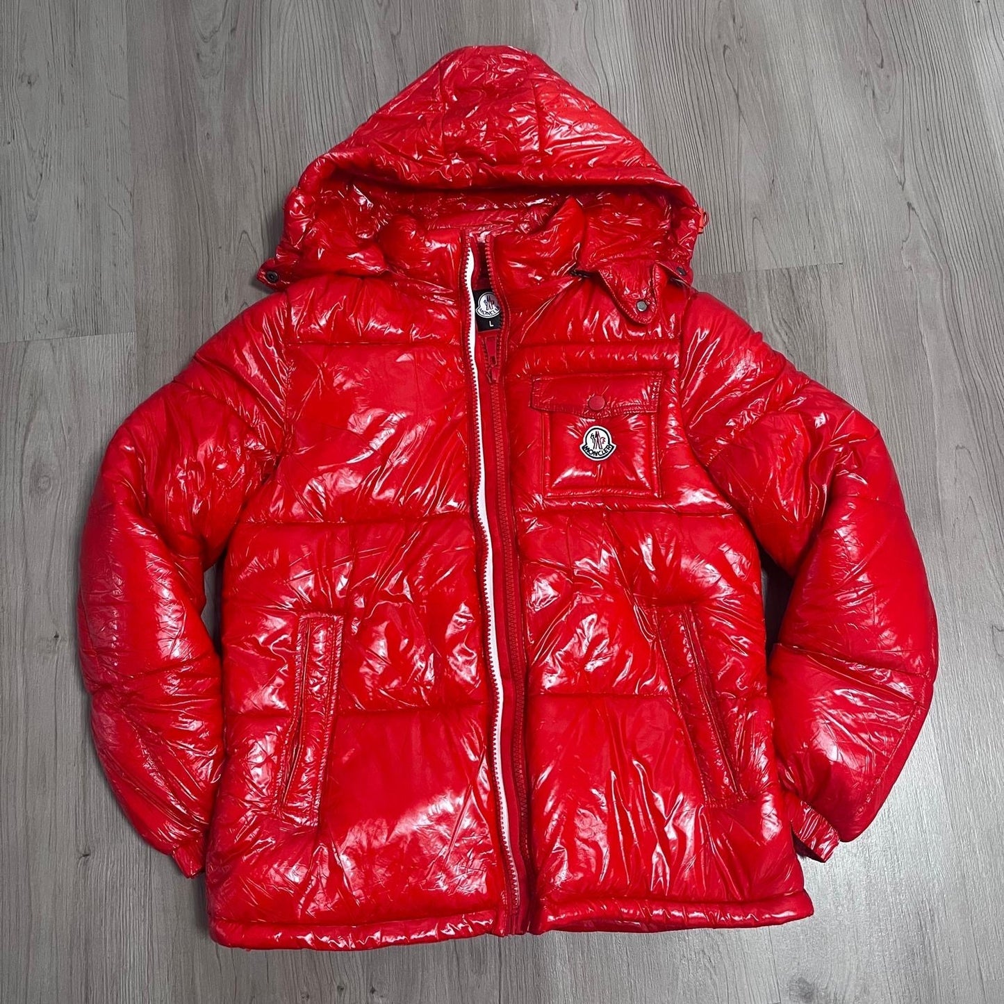 CHAQUETÓN ACOLCHADO MONCLER RED