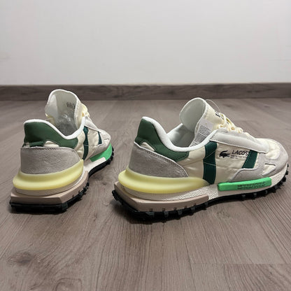 ZAPATILLAS LACOSTE WHITE💚💛