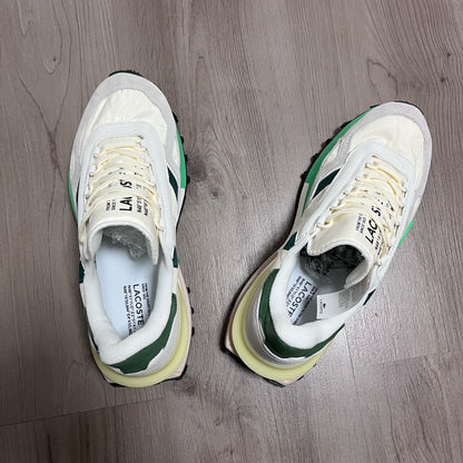 ZAPATILLAS LACOSTE WHITE💚💛