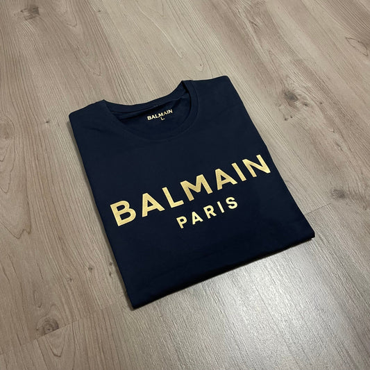 Camiseta BALMAIN PARIS GOLD
