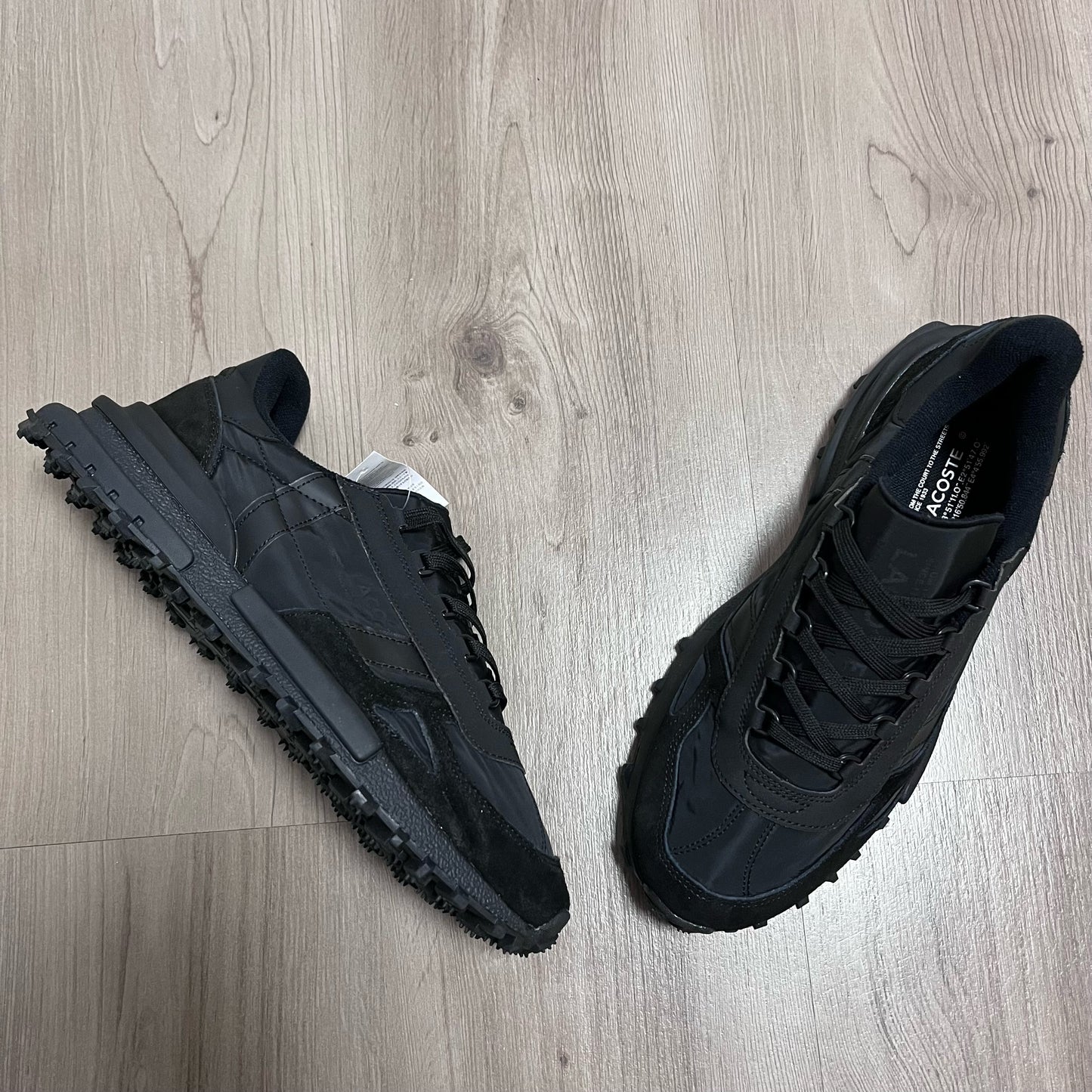 ZAPATILLAS LACOSTE ALL BLACK
