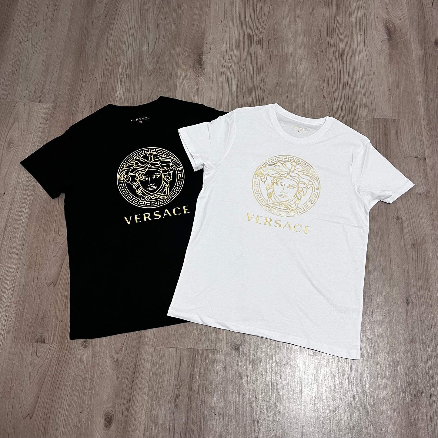 Camiseta VERSACE logo GOLD