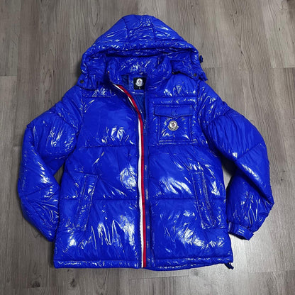 CHAQUETÓN ACOLCHADO MONCLER AZUL ELECTRICO