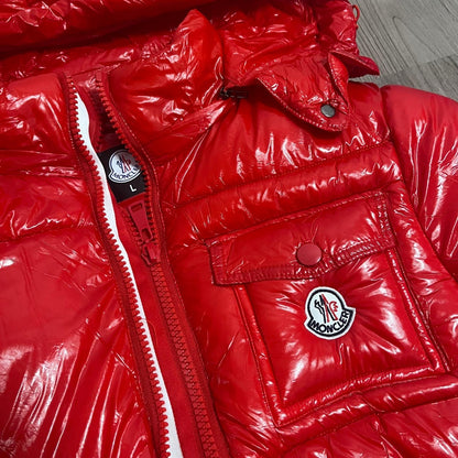 CHAQUETÓN ACOLCHADO MONCLER RED