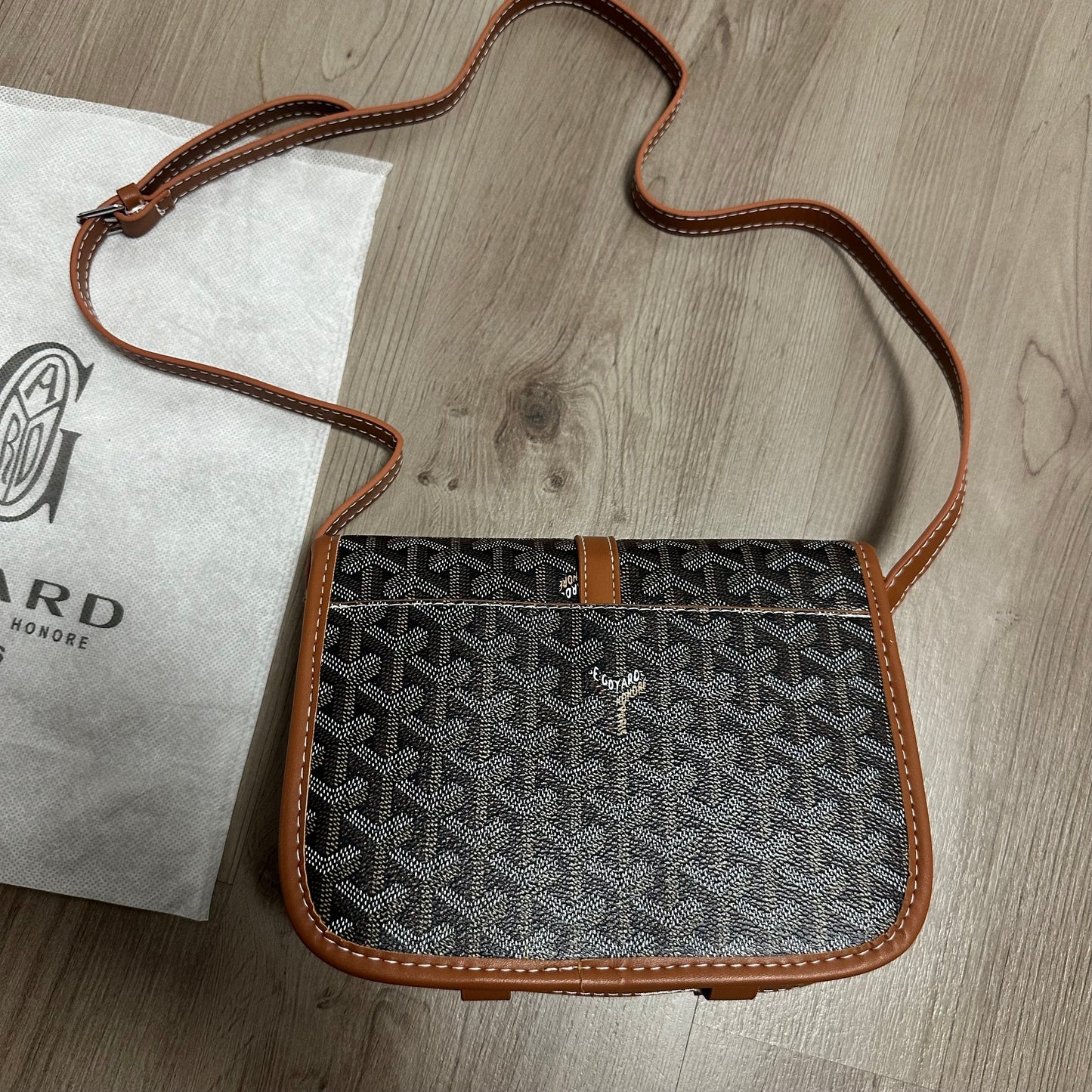 BOLSO GOYARD NEGRO/MARRÓN