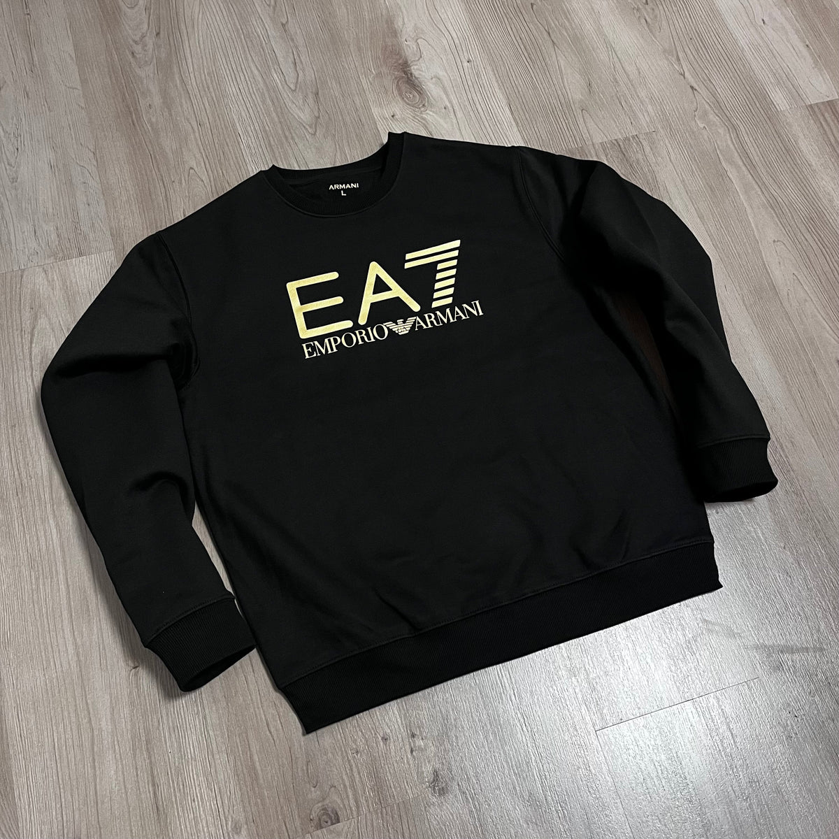 SUDADERA EA7 ARMANI GOLD