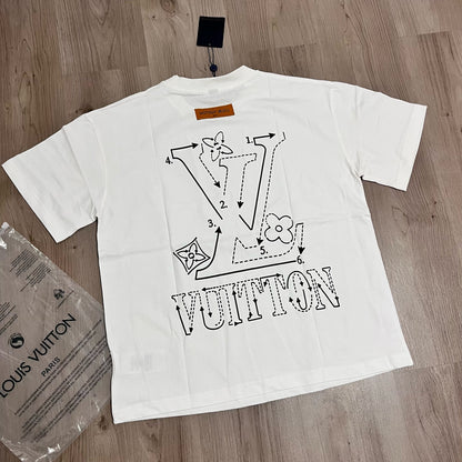 Camiseta OVERSIZE LV WHITE