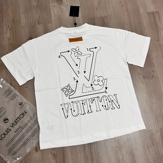 Camiseta OVERSIZE LV WHITE