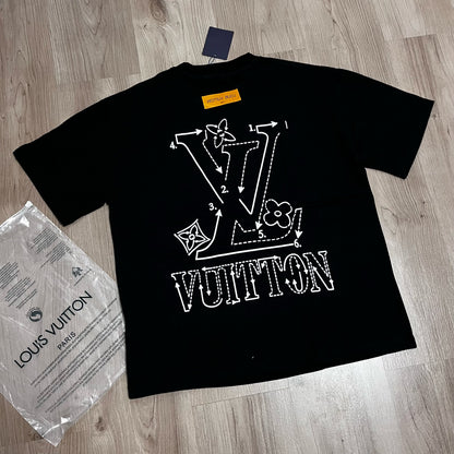 Camiseta OVERSIZE LV BLACK