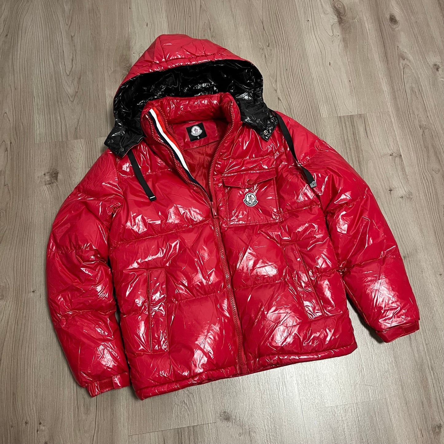 CHAQUETÓN ACOLCHADO MONCLER RED