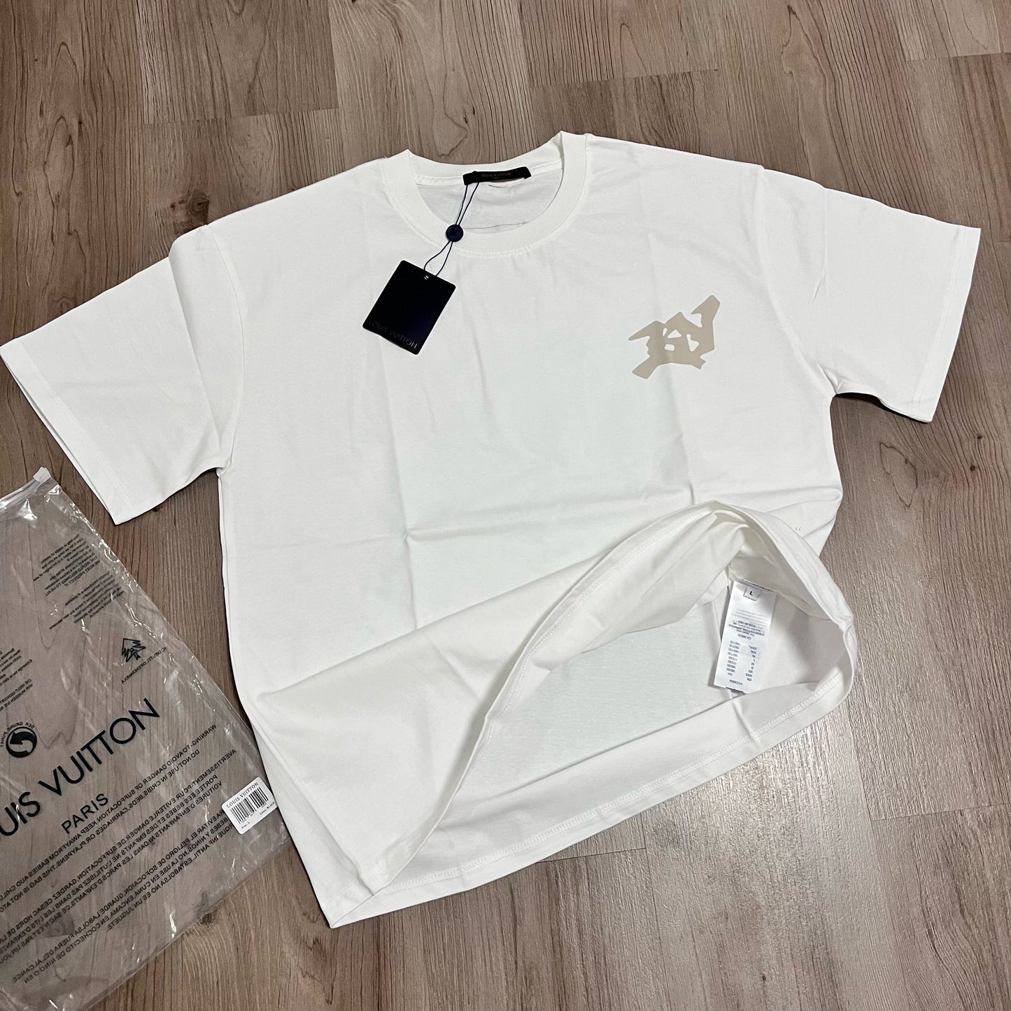 Camiseta OVERSIZE LV WHITE