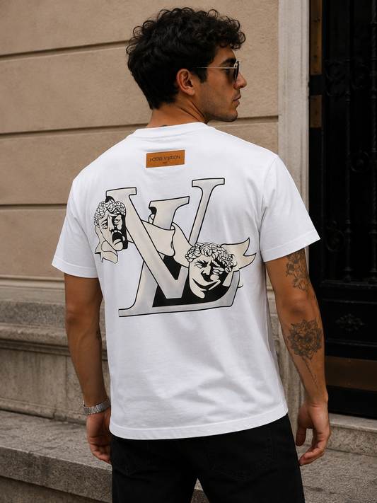 Camiseta OVERSIZE LV WHITE