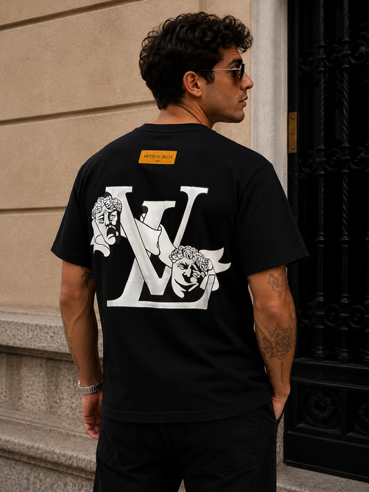 Camiseta OVERSIZE LV BLACK