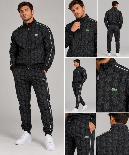 Conjunto LACOSTE ALL BLACK