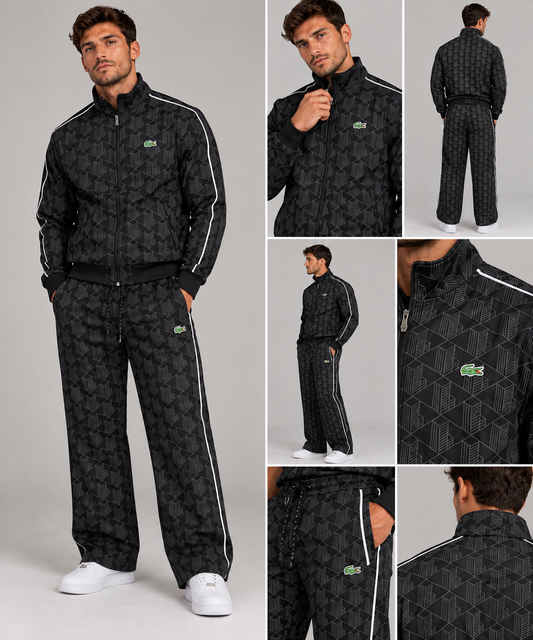 Conjunto largo LACOSTE BLACK