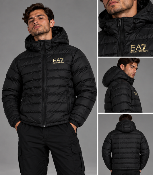 CHAQUETÓN ARMANI GOLD NEGRO