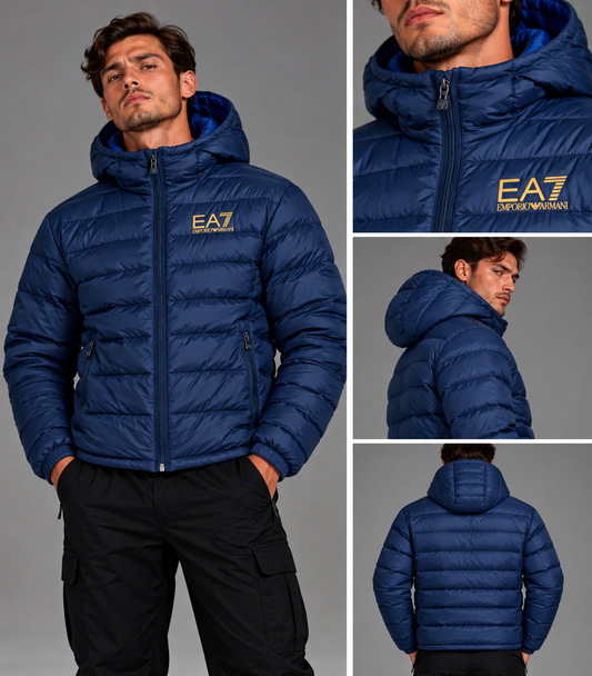 CHAQUETÓN ARMANI GOLD AZUL MARINO