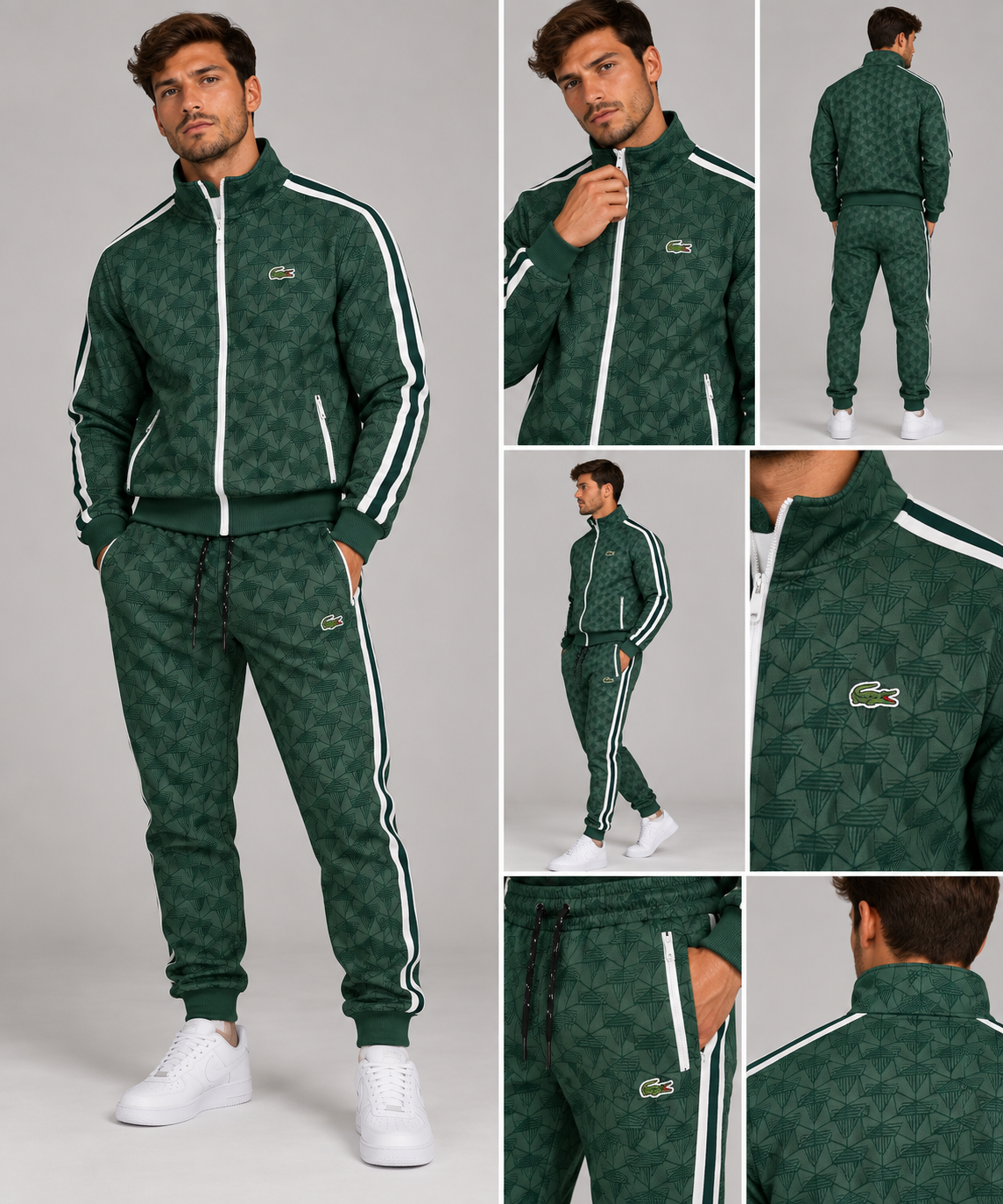 Conjunto largo LACOSTE VERDE