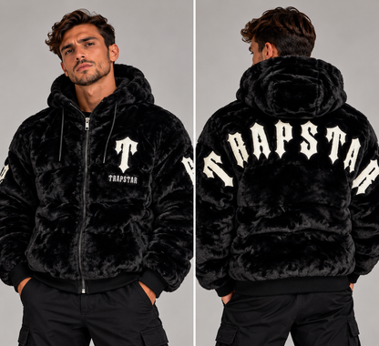 CHAQUETON CON PELO TRAPSTAR🖤